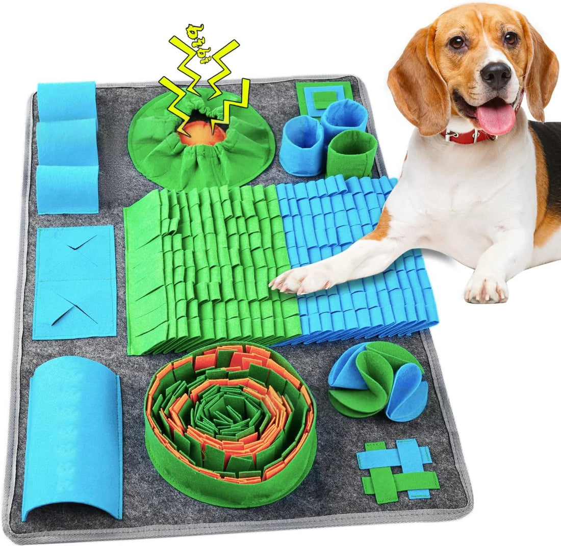 Interactive Pet Dog Sniffing Mat Toy – Ergonomic Foot Exerciser