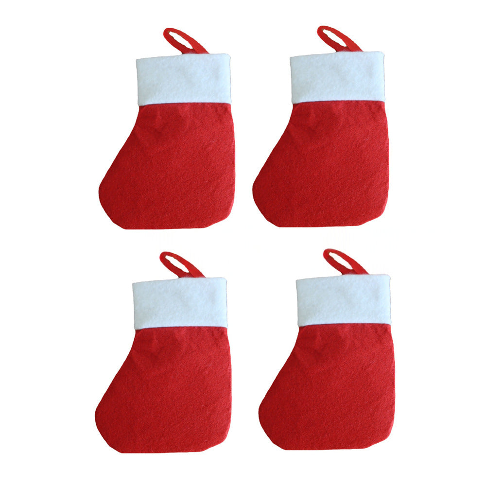Versatile Christmas Stocking Cutlery Bag – Fold‑Away Utensil Holder