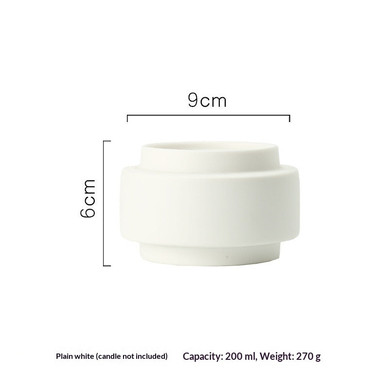 Collapsible Soy Wax Snack Container - Eco Friendly Home Decor