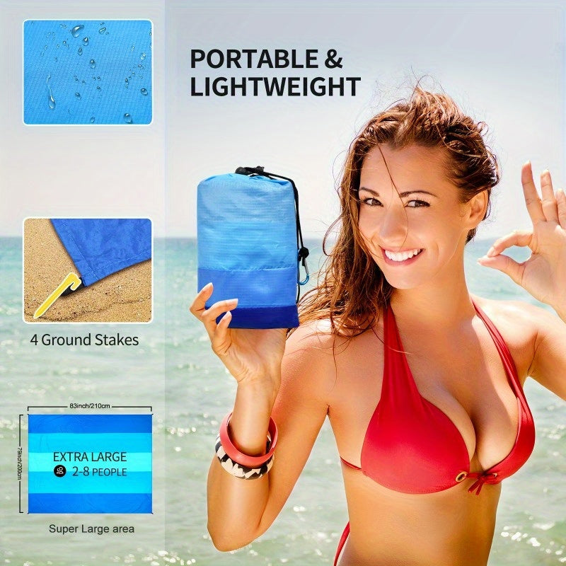 Extra Large Sandproof Waterproof Beach Blanket
