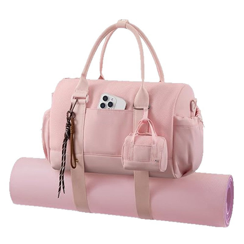 Solid-color Dry-wet Separation Lightweight Travel Bag
