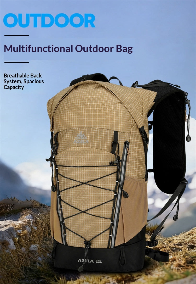 Versatile High-Capacity Sports Backpack with USB Charging