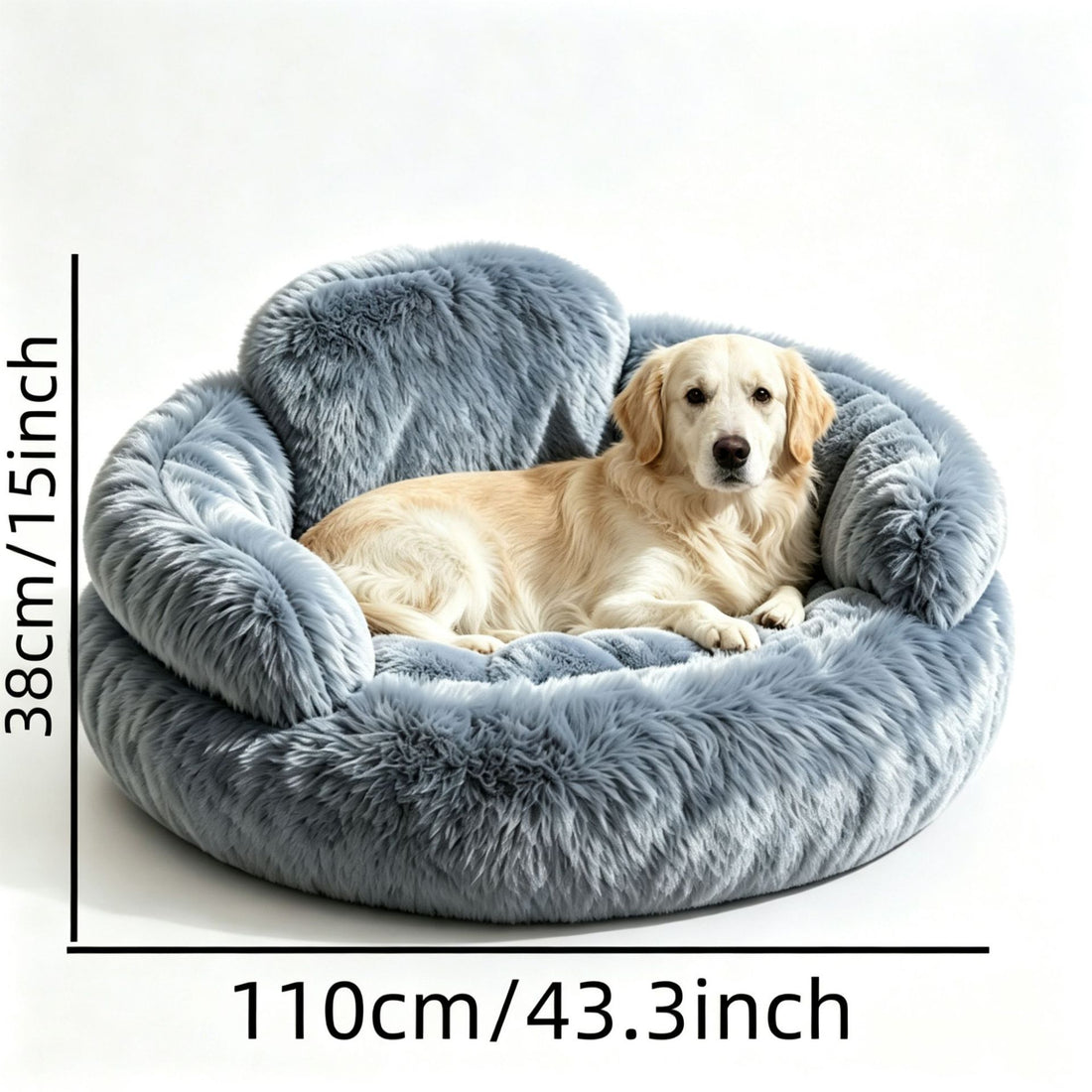 Cozy Portable Yoga-Mat‑Style Pet Bed for Winter