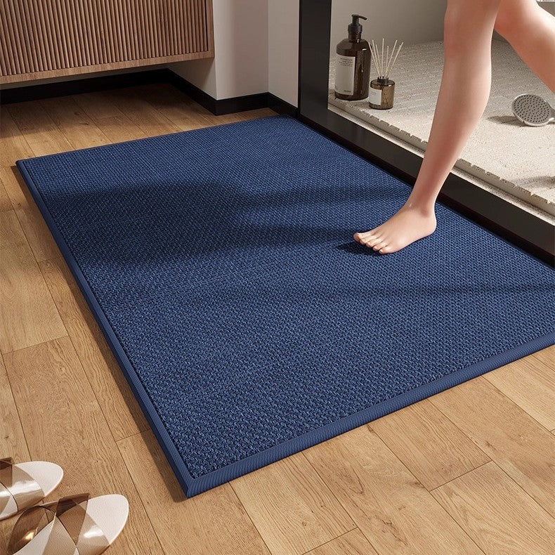 Compact Folding Quick-Drying Bathroom Floor Mat