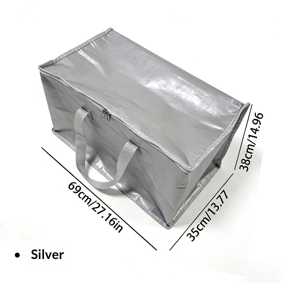 Large Capacity Thick PE Woven Moving Storage Bag
