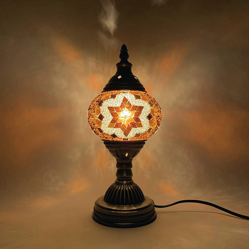 Portable Folding Picnic Table Lamp – Retro DIY Creative Table Light