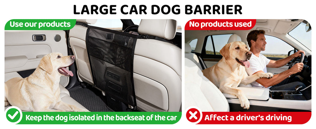 Thickened Rear-Seat Anti-Scratch Pet Barrier For Cars
