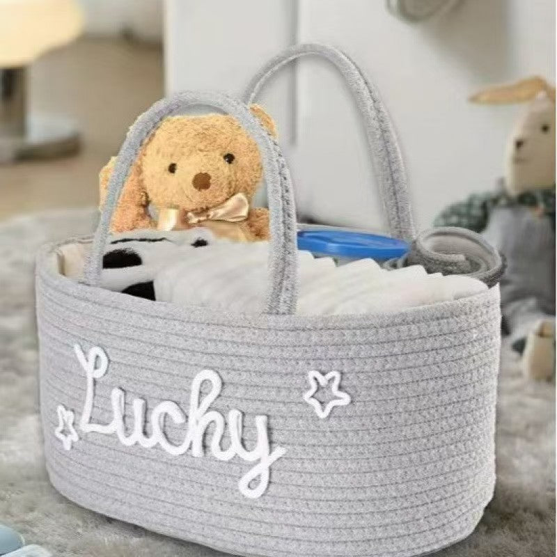 Compact Foldable Laundry Basket – Portable Mommy Bag Car Storage