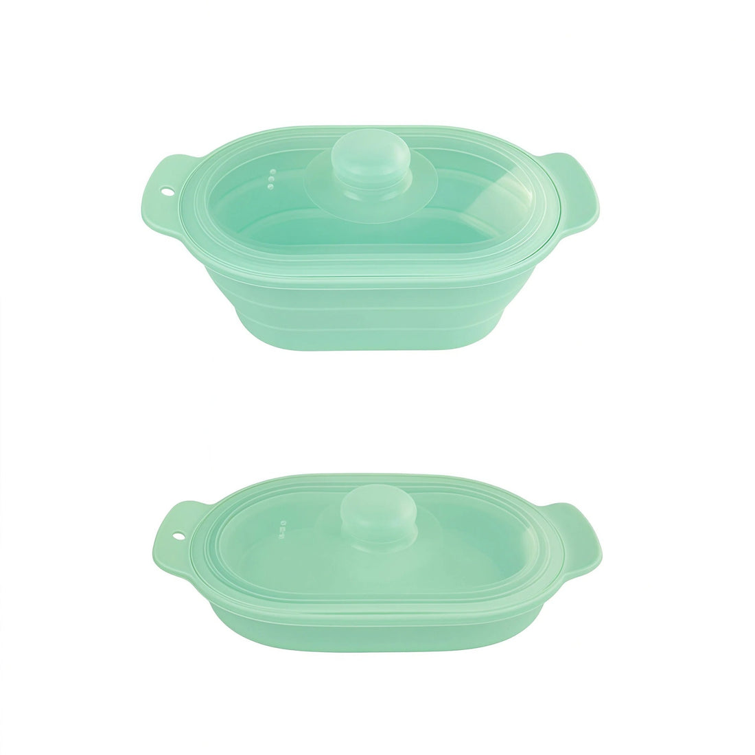 Silicone Foldable Microwave Vegetable Steamer