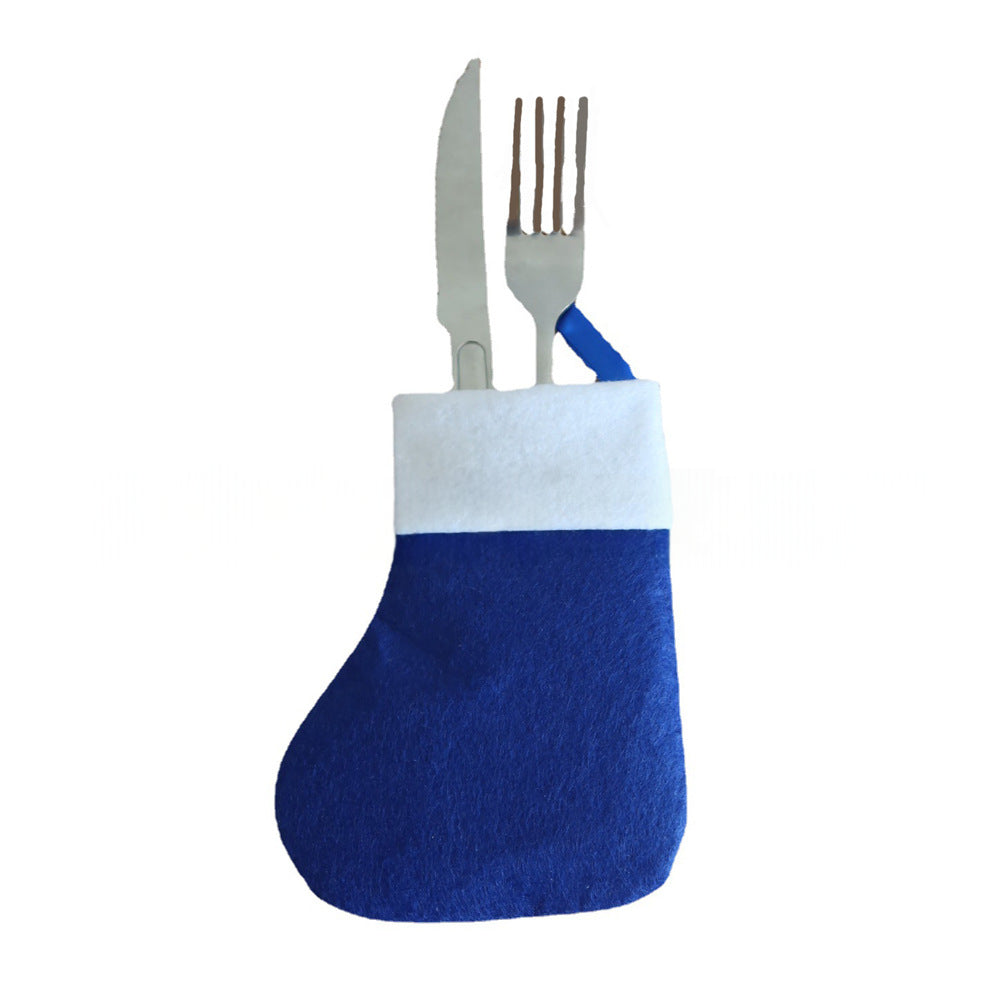 Versatile Christmas Stocking Cutlery Bag – Fold‑Away Utensil Holder