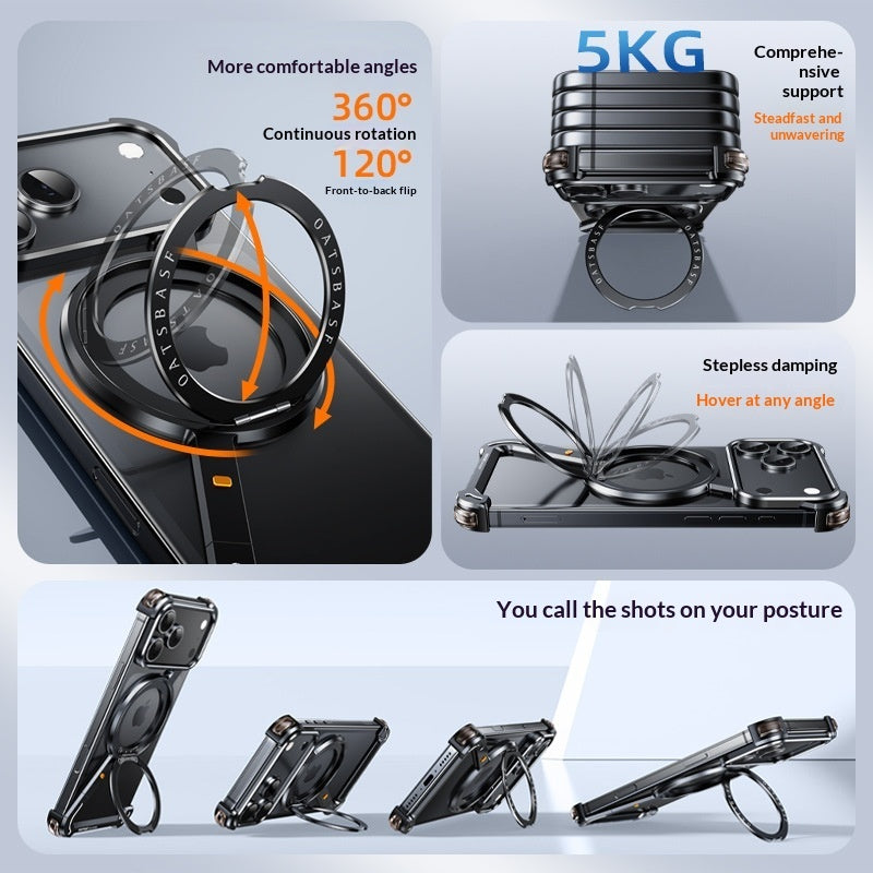 Z-shell Rotating Magnetic Suction Stand Compatible With The 18 Pro Max
