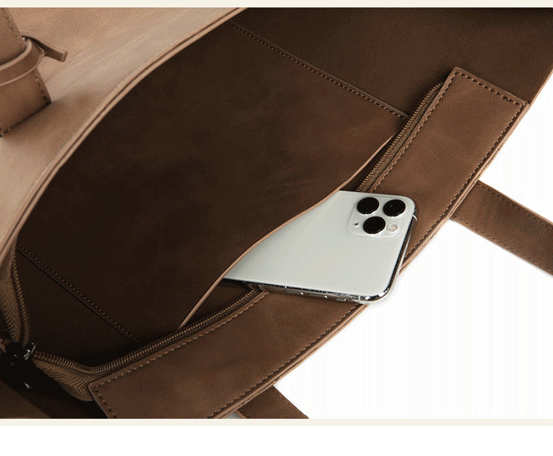 Stylish Multi-Use Folding Crossbody Tote for Men