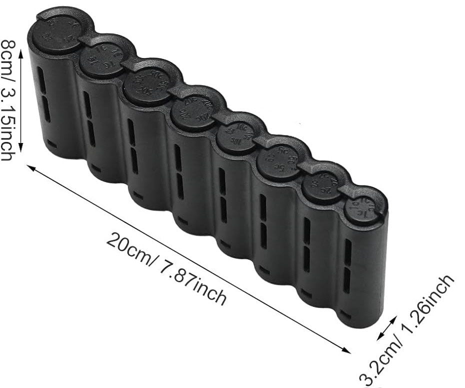 Compact Euro Coin Holder – Collapsible Storage Jar
