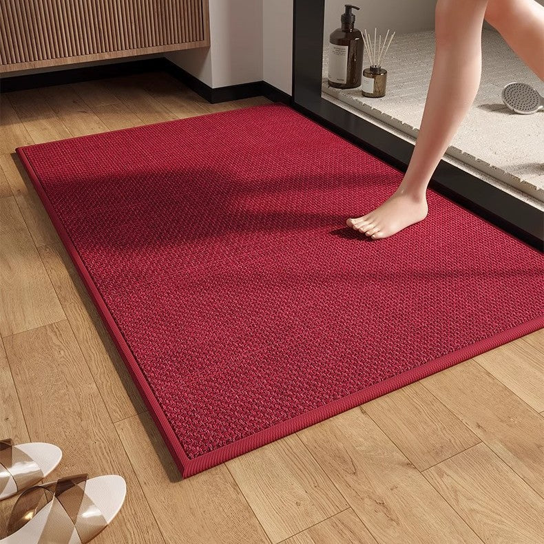 Compact Folding Quick-Drying Bathroom Floor Mat