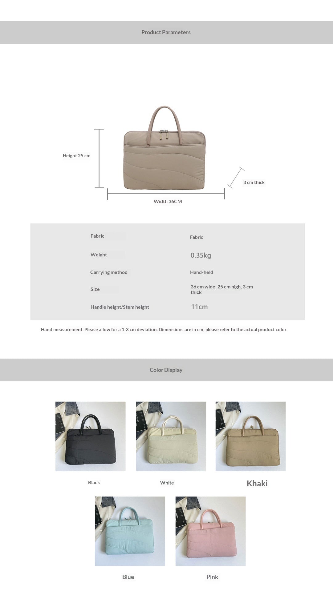 Large-Size Cloud-Shaped Laptop Travel & Laundry Bag