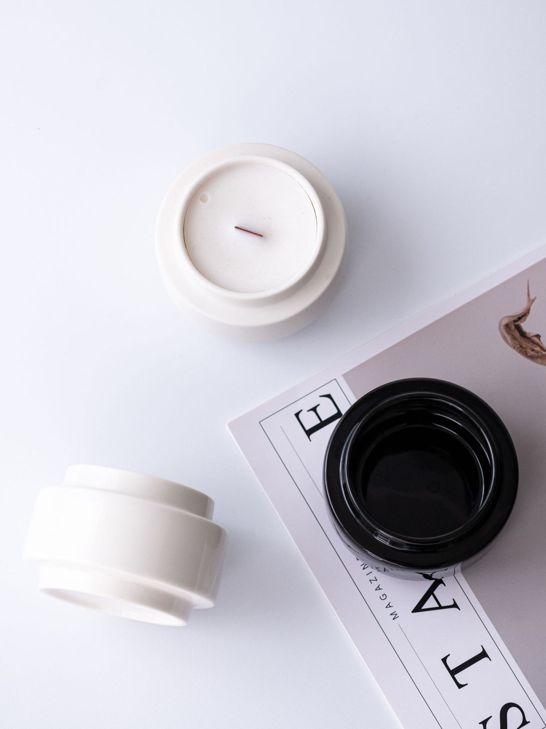Collapsible Soy Wax Snack Container - Eco Friendly Home Decor