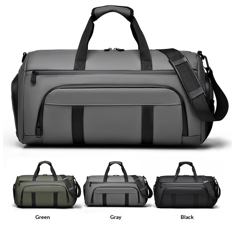 Portable Folding Chair & Trolley Bag with Dry‑Wet Separation for Swimming & Sports