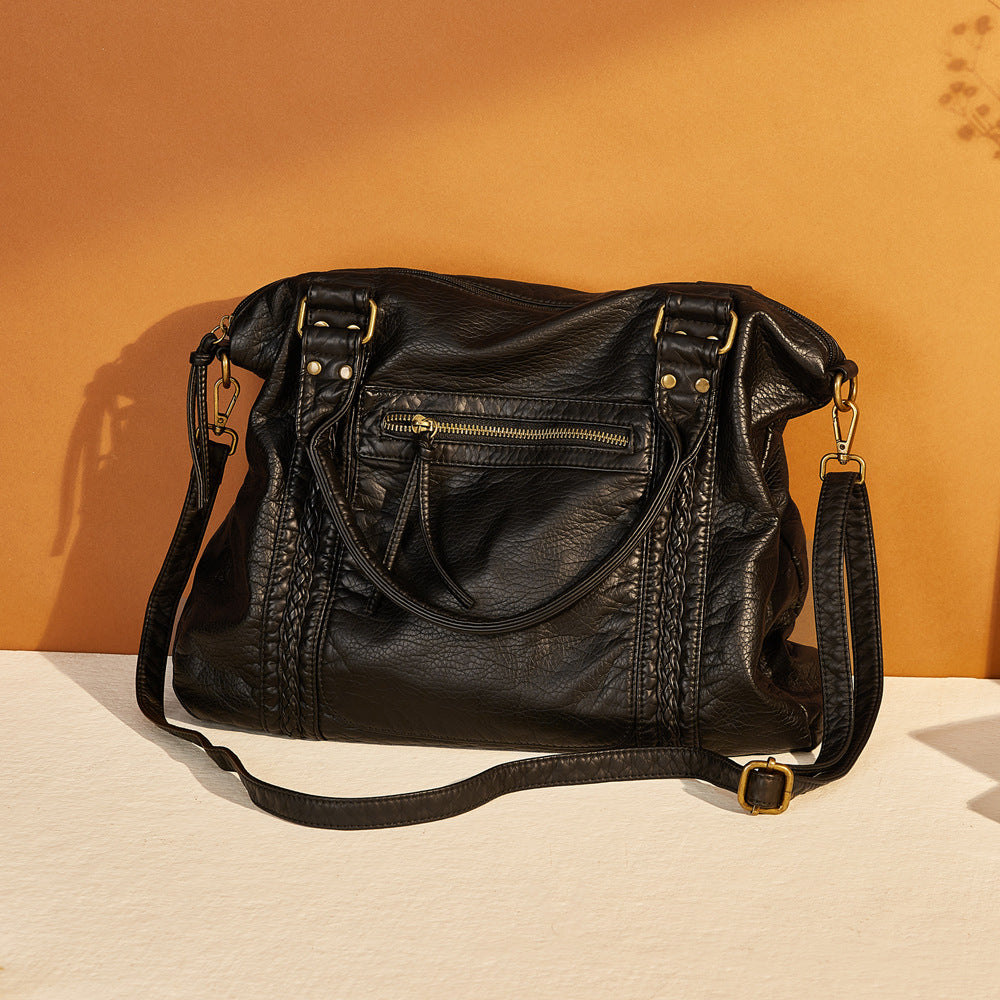 Retro Y2K Edgy Biker-Style Shoulder Crossbody Bag