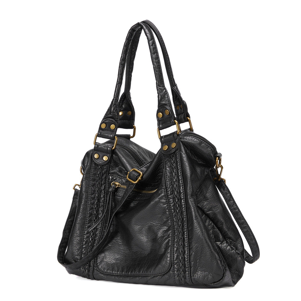 Retro Y2K Edgy Biker-Style Shoulder Crossbody Bag