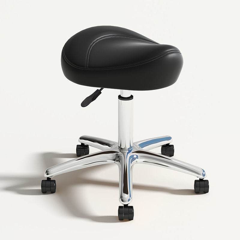 Compact Hammock Swivel Chair with Casters – Portable Salon Comfort