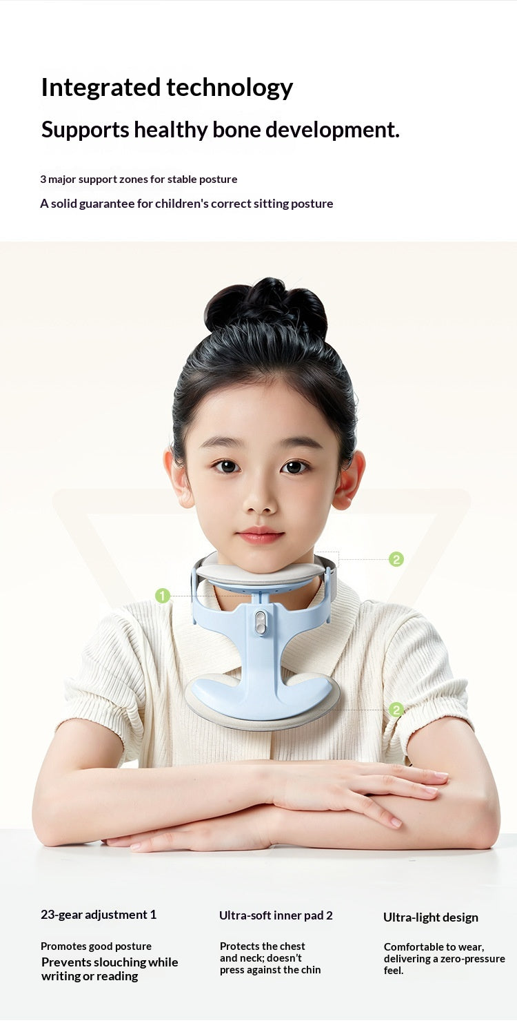 Adjustable Neck Brace for Forward-Head Posture Correction