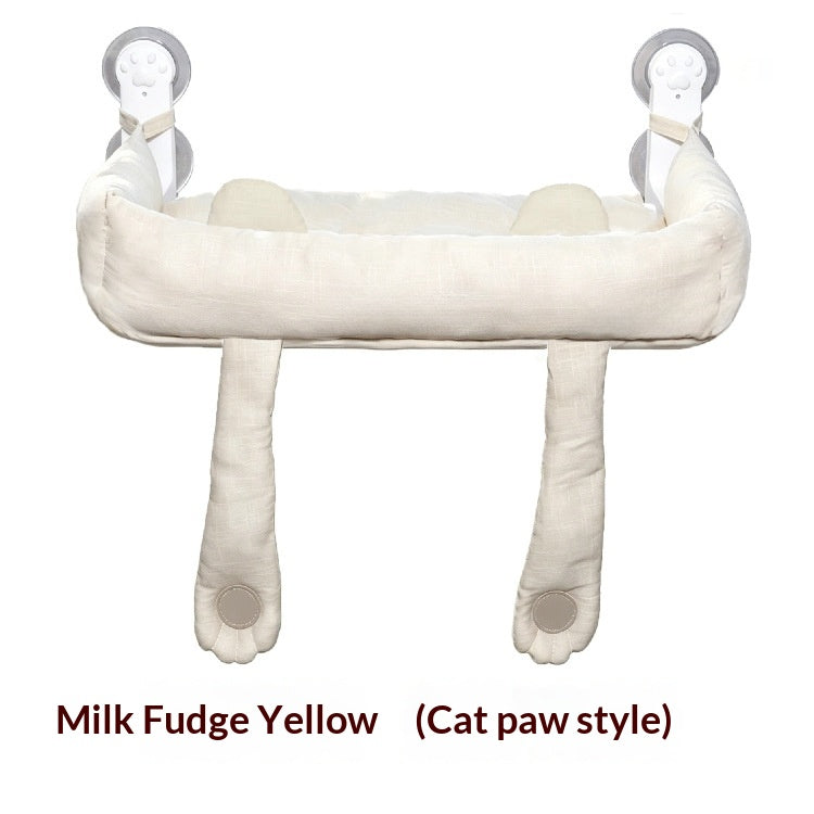 Foldable Cat Hammock with Powerful Suction Cups