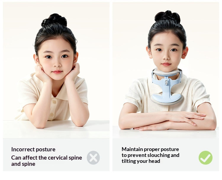 Adjustable Neck Brace for Forward-Head Posture Correction