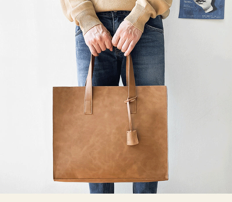 Stylish Multi-Use Folding Crossbody Tote for Men