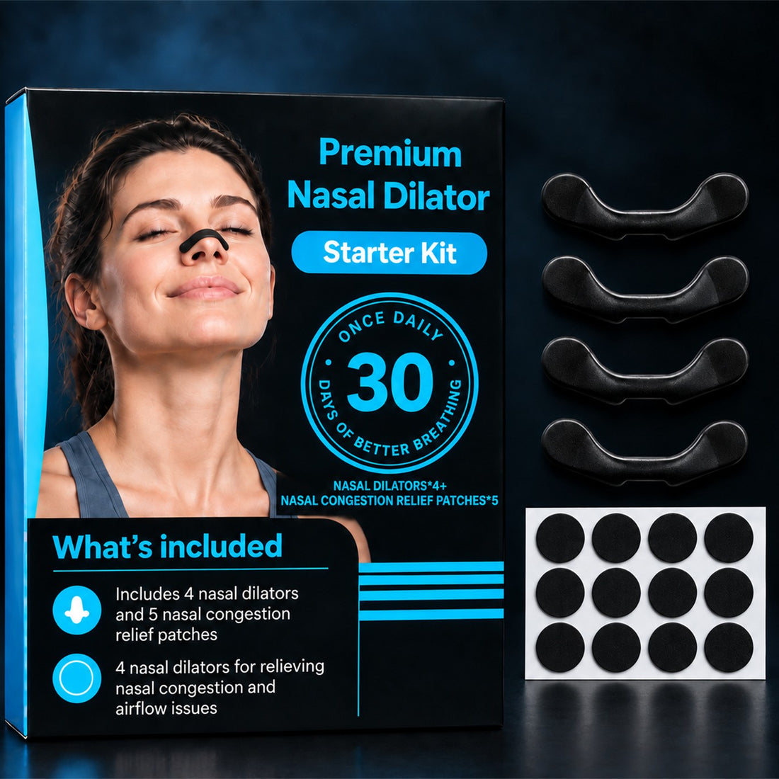 Portable Nasal Dilator Starter Kit