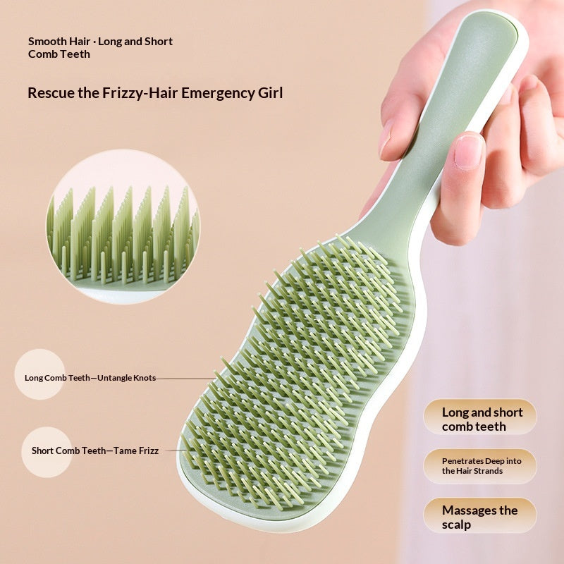 Banana Leaf‑Shaped Adjustable Grooming Comb for Pets