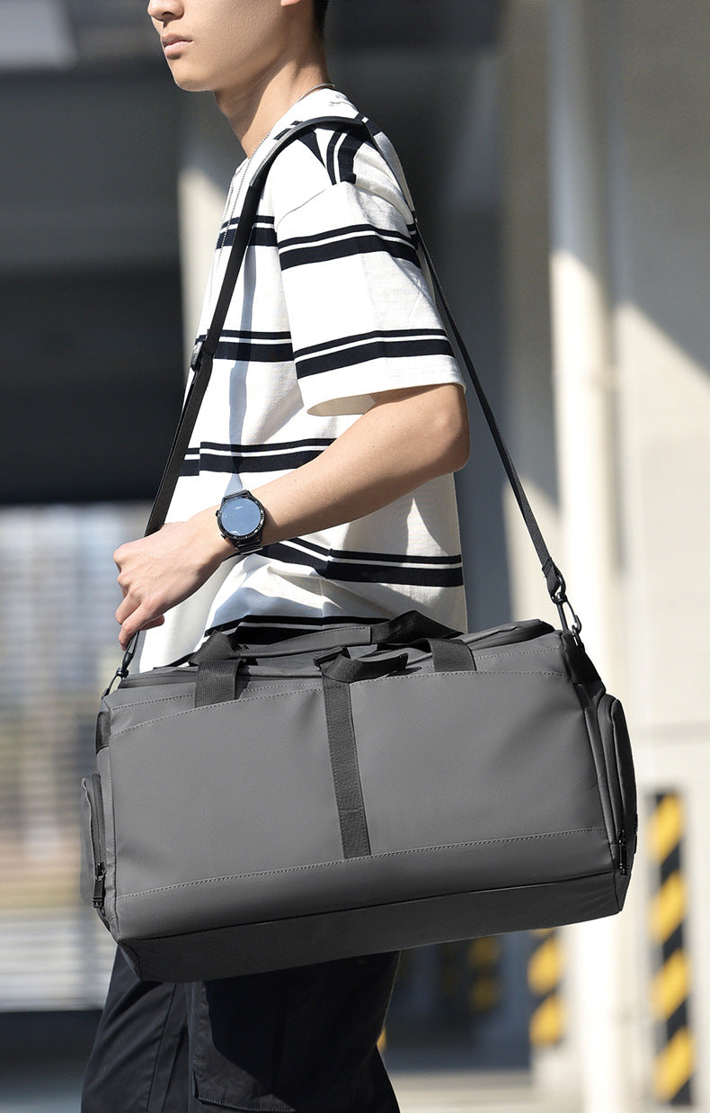 Compact Travel Folding Tote Bag – Wet & Dry Separation