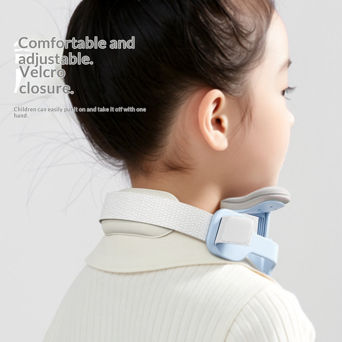 Adjustable Neck Brace for Forward-Head Posture Correction