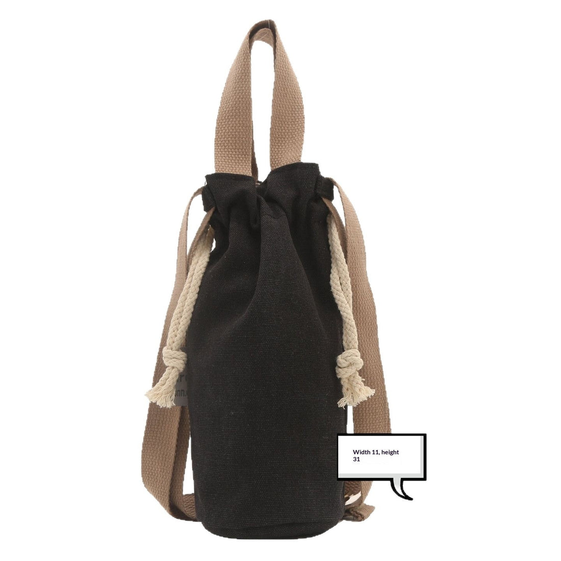 Compact Travel Shoe Bag – Portable Drawstring Water Bottle Tote