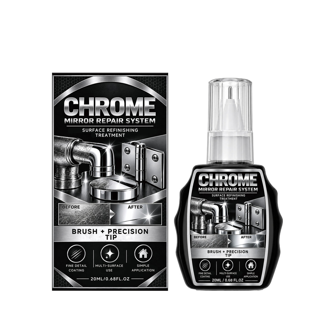Chrome Mirror Repair System