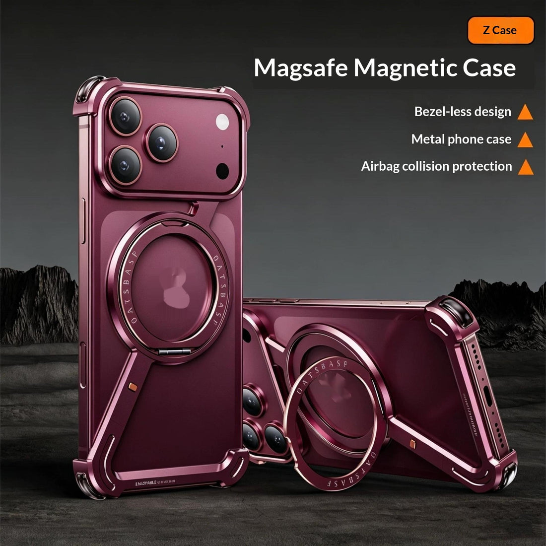 Z-shell Rotating Magnetic Suction Stand Compatible With The 18 Pro Max
