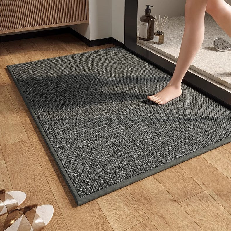 Compact Folding Quick-Drying Bathroom Floor Mat