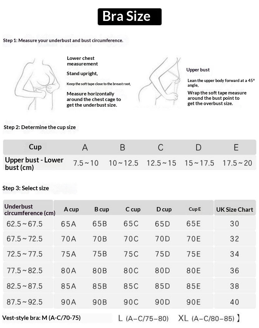 Compact Folding Exercise Band Set – Push-Up Lift Bra