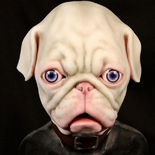 Halloween Realistic Mask Headgear – Portable Air Purifier Mask