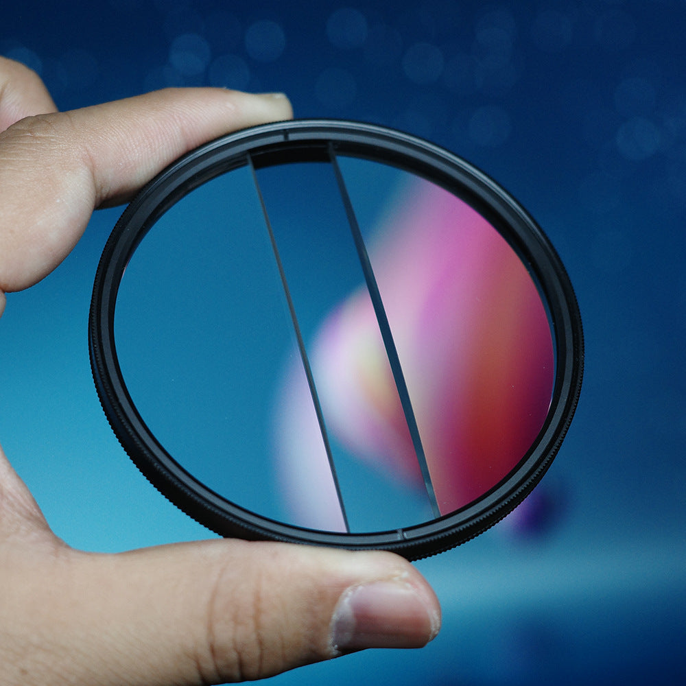 Photography Foreground Blur Filter – Reusable Coffee‑Filter Lens Accessory
