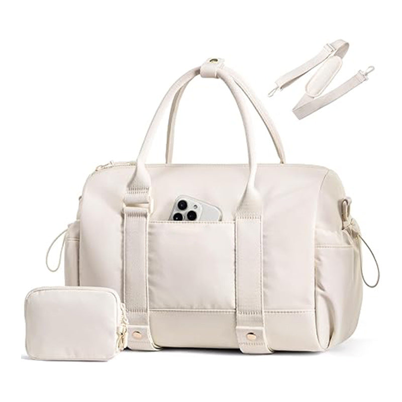 Solid-color Dry-wet Separation Lightweight Travel Bag