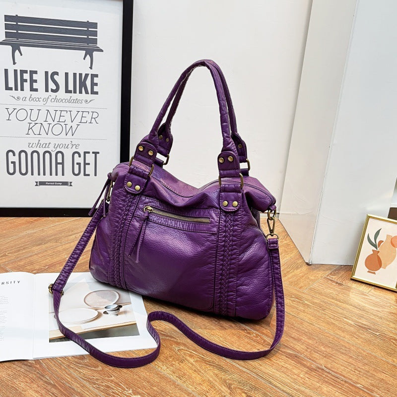 Retro Y2K Edgy Biker-Style Shoulder Crossbody Bag