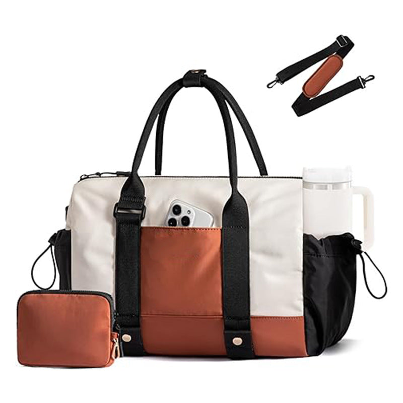 Solid-color Dry-wet Separation Lightweight Travel Bag