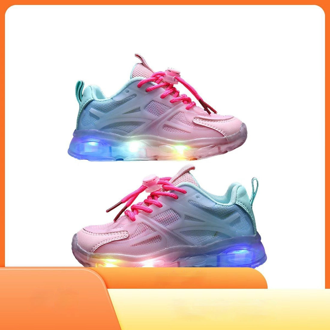 Compact Portable Book Light for Boys – Breathable Bright Mesh Shoes