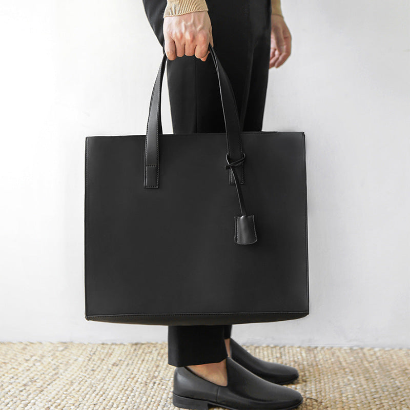 Stylish Multi-Use Folding Crossbody Tote for Men