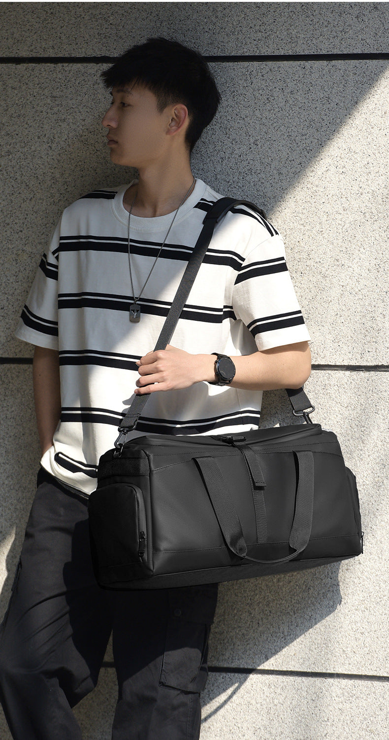 Compact Travel Folding Tote Bag – Wet & Dry Separation