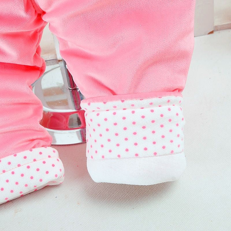 Infant And Toddler Cotton Clothing Three-piece Set
