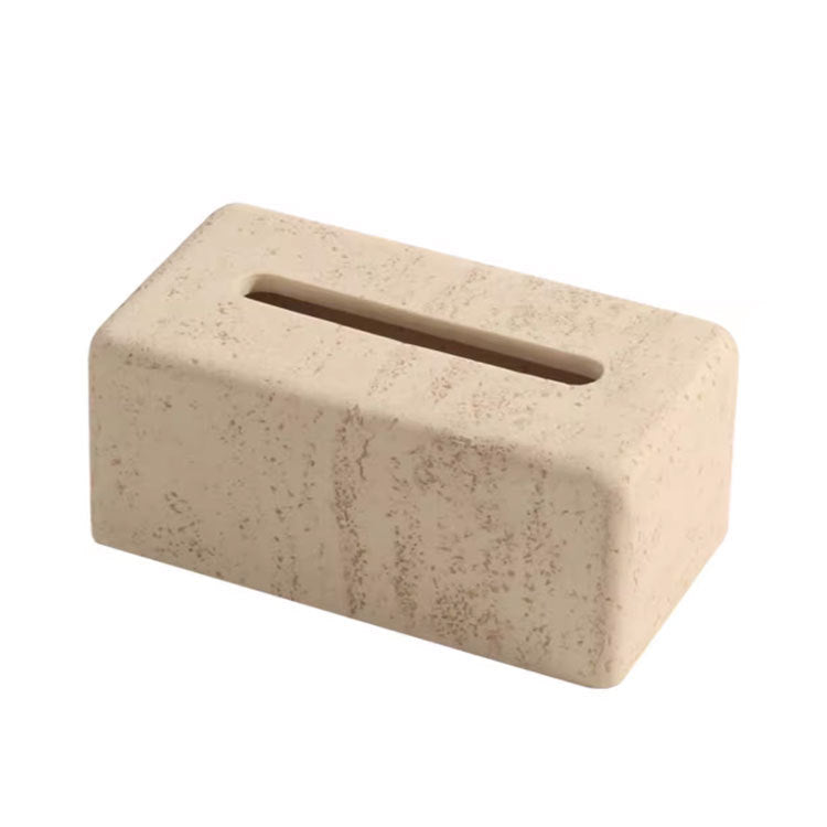 Cream‑Style Collapsible Tissue Box – Personalised Desktop Essentials