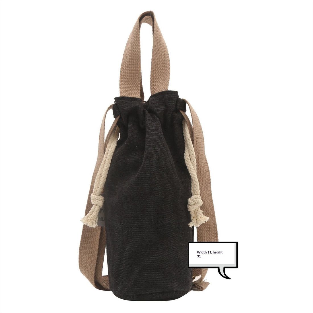 Compact Travel Shoe Bag – Portable Drawstring Water Bottle Tote