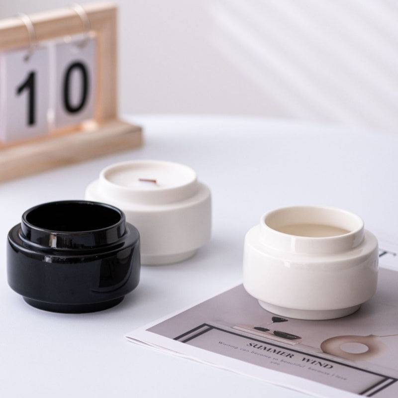 Collapsible Soy Wax Snack Container - Eco Friendly Home Decor
