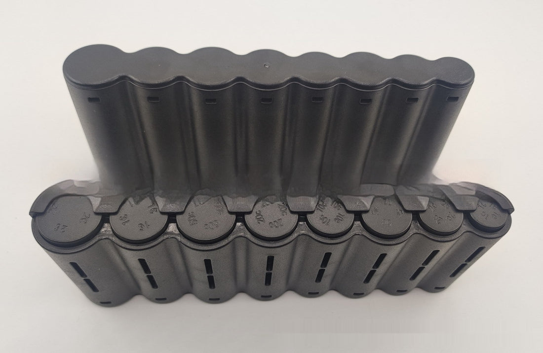 Compact Euro Coin Holder – Collapsible Storage Jar